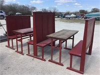 Double Booth for Dining