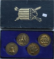 COMMEMORATIVE MEDALS W BOX