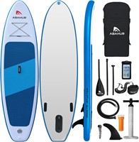 $170  Abahub Inflatable SUP, 10'6 x 31/34, Blue