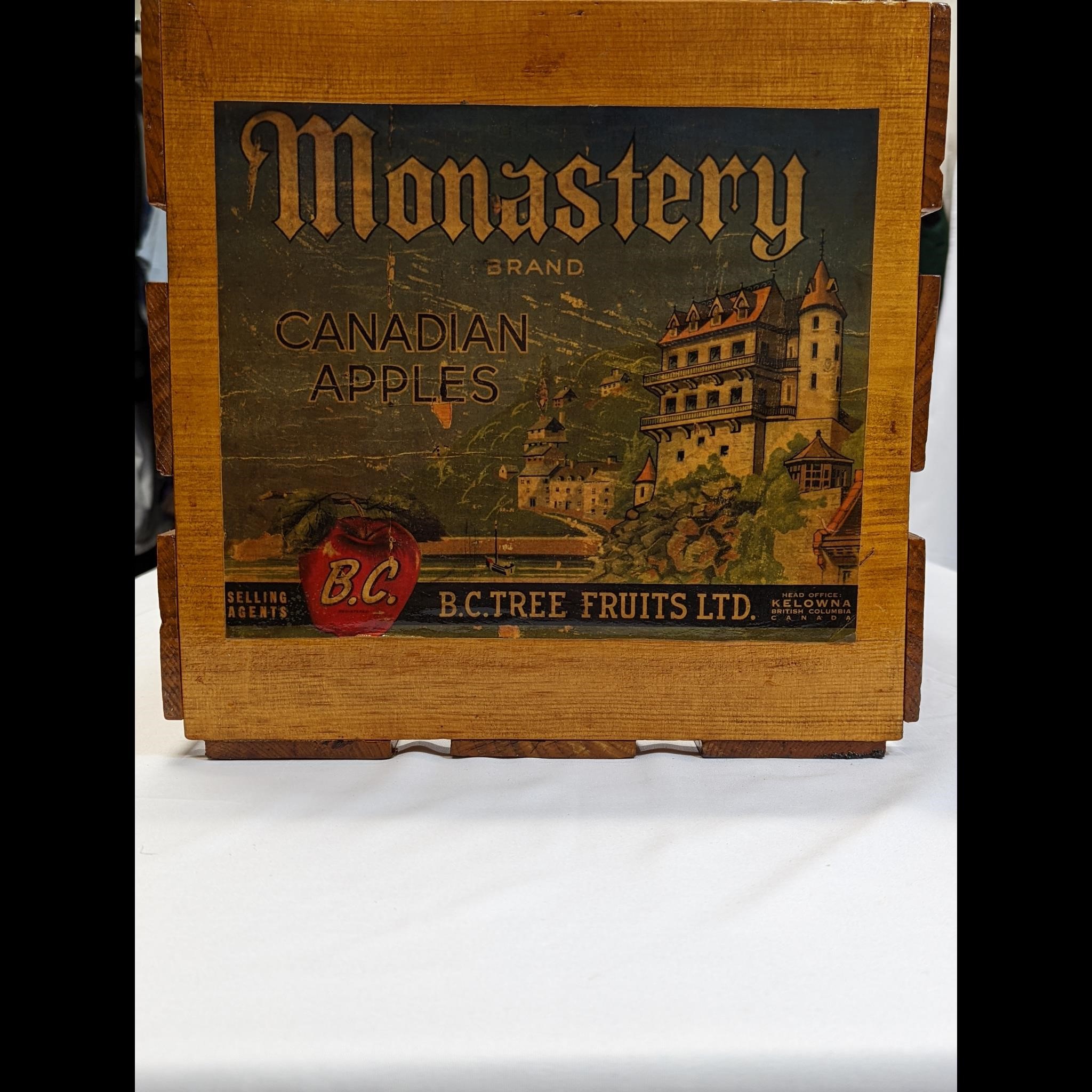 Wooden Monastery Vintage Crate