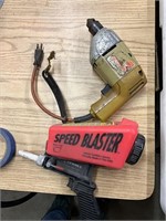Speed blaster and drill