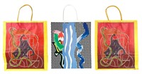 Vintage Frank Stella & Lichtenstein Dayton's Bags