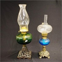 Two kerosene lamps
