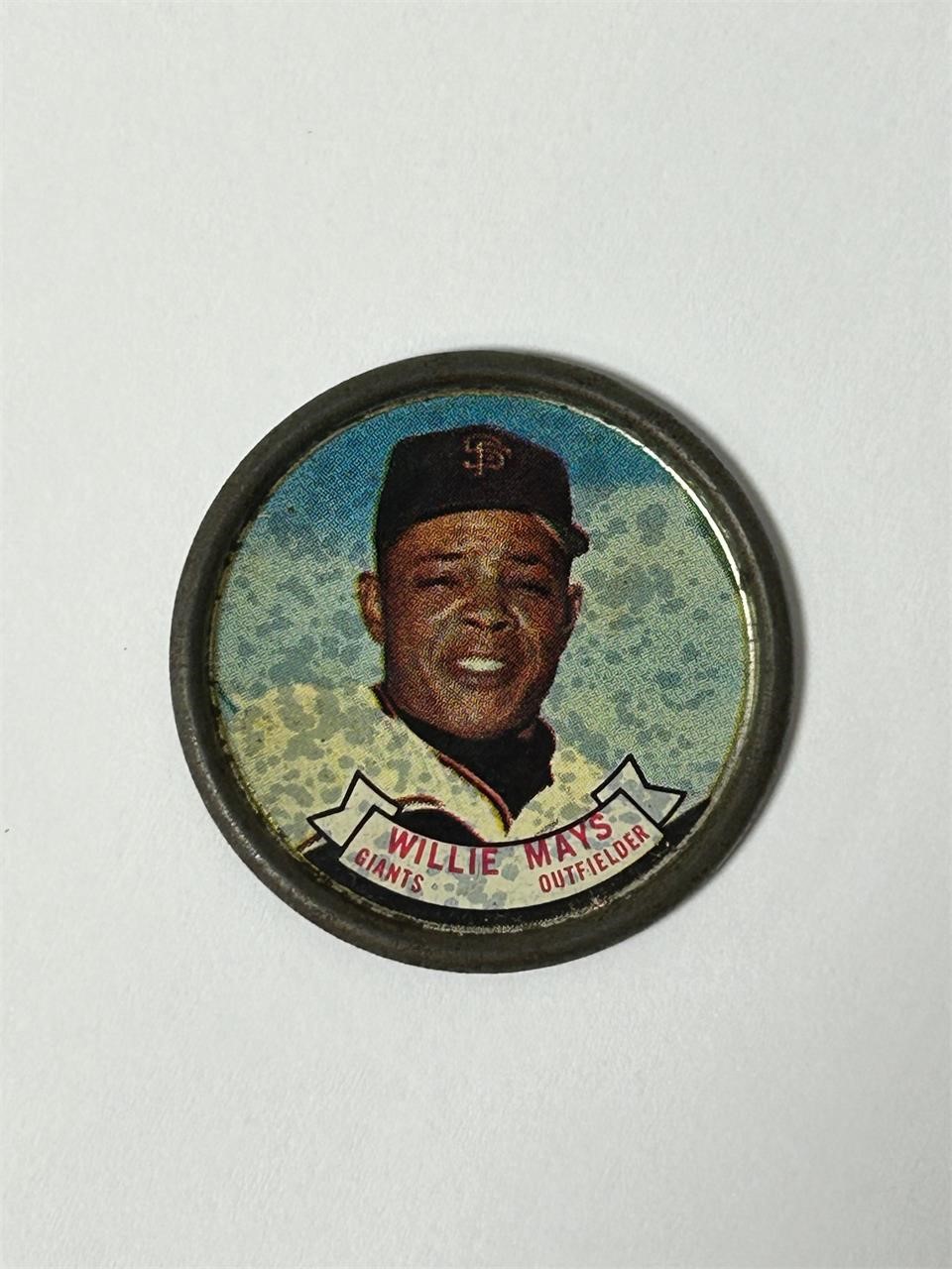 1964 Topps Coin Willie Mays #80