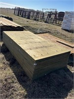 29 sheets of Treated OSB Plywood 5/8