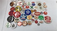 Collectors Lot of Old Buttons Etc