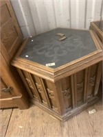 Side Wooden storage cabinet