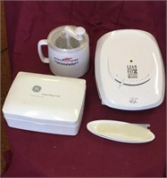 George Foreman grill, General Electric hand mixer