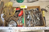 Hammers, wrenches, light, etc.