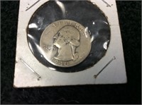 1940 S   90% Silver Quarter