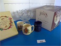 Crystal Bowl, Royal mugs, Photo Album