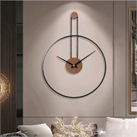 New YISITEONE Medium Decorative Wall Clock for Liv