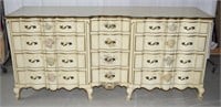 Union National Floral French Provincial Dresser