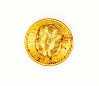 Coin Gold 1945 2.5 Pesos Mexico 90%-Sup Gem Unc