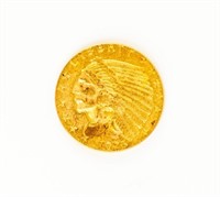 Coin Gold 1926 $2.50 Indian Head-Ch Unc
