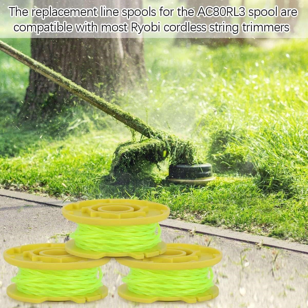 Ryobi AC80RL3 .080" Twisted Line Spool (3 Pack)