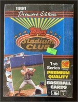 Sealed 1991 Topps Baseball Card Box