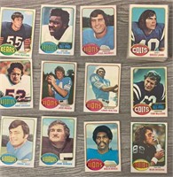 Variety of 1976 Topps Football Cards
