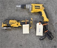 Police Auction: Dewalt Tools - Drill - Oscillating