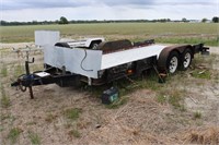 2 Axle utility trailer 16' 4" long 6' 6" wide