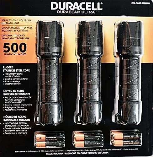 Duracell Ultra LED Flashlight 550 Lumens $37