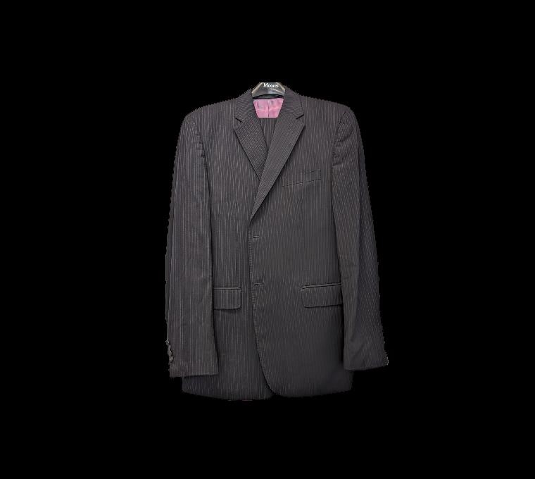 Sean John Peak Lapel Pin Stripe Suit