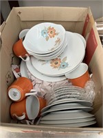 BOX LOT OF ASSORTED NORITAKE CHINA TEA SET