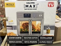 Kalorik Max Air Fryer Oven 
(Box was opened, so