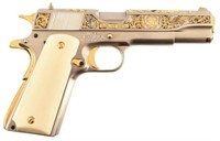 Ted Nugent's Engraved Springfield 1911 .45