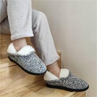 Vonmay Women's Fuzzy Slippers Boots Memory Foam Bo