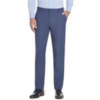 Van Heusen mens Slim Fit Stretch Flat Front Travel