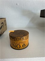 Vintage blasting cap tin