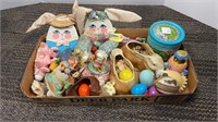 Assortment of Easter decorations