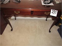 (2) Drawer Desk with Glass Top