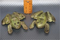 Vintage "Male & Female" Parts Frogs