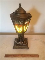 1920's Cast Metal Table Lamp