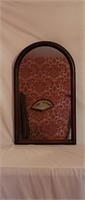 Antique Walnut Wall Mirror