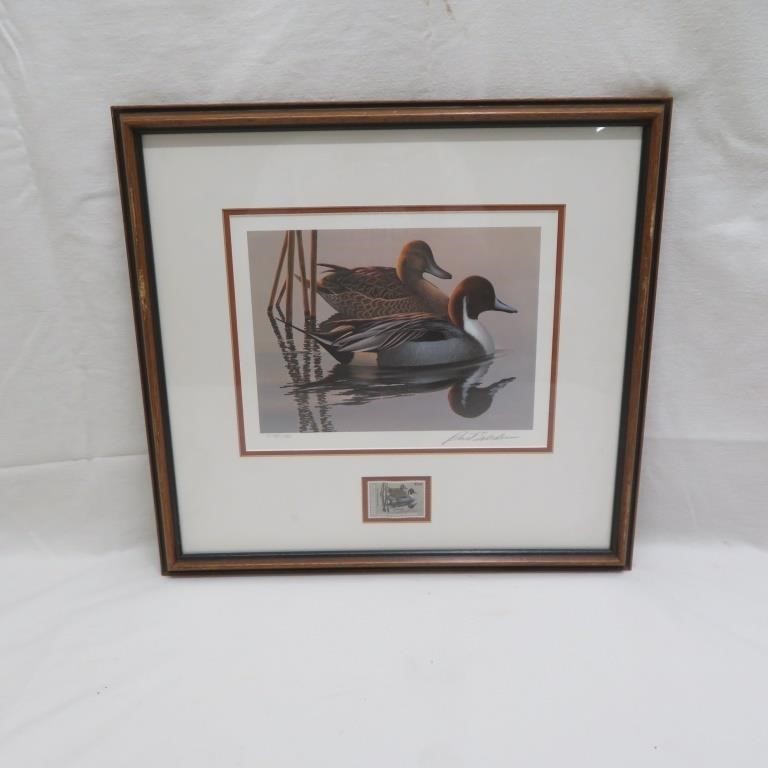 Phil Scholer 1983 Federal Duck Stamp Print-Framed