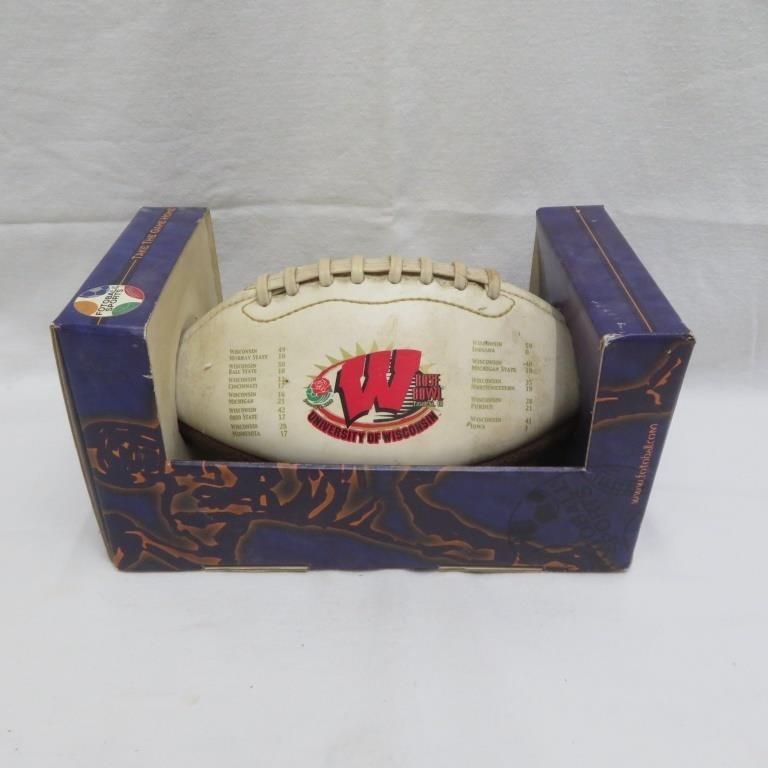 Mini Football Univ. of Wisconsin Rose Bowl 2000