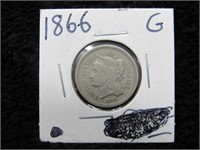 1866 3-Cent Nickel-