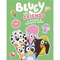 $8  Bluey and Friends Sticker & Activity Book