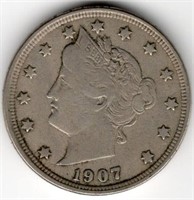 1907 V Nickel