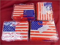 Small flag tote bags