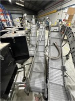 Dynacon Elevating Mobile Slat Belt Conveyor