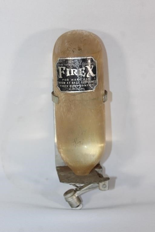 Antique FireX w/Bracket Fire Grenade, Extinguisher