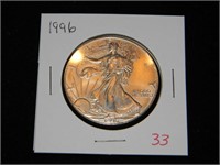1996 Am. Silver Eagle $1 UNC.