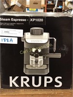KRUPS XP1020 STEAM ESPRESSO MACHINE