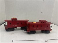 2 cnt Train Cars