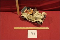 Vintage Japan Untested Tin Car