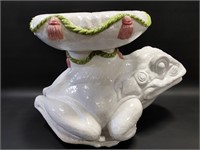 Large Ceramic Frog, Italy